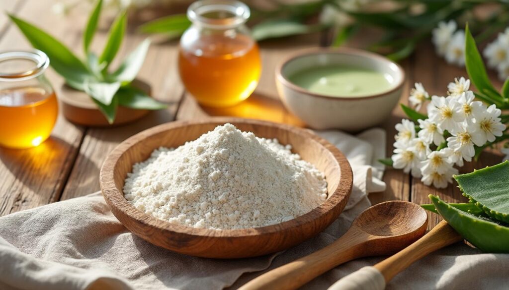 explorez les bienfaits du masque à la farine de riz et apprenez comment ce soin naturel nourrit en profondeur votre peau pour un teint éclatant et revitalisé.