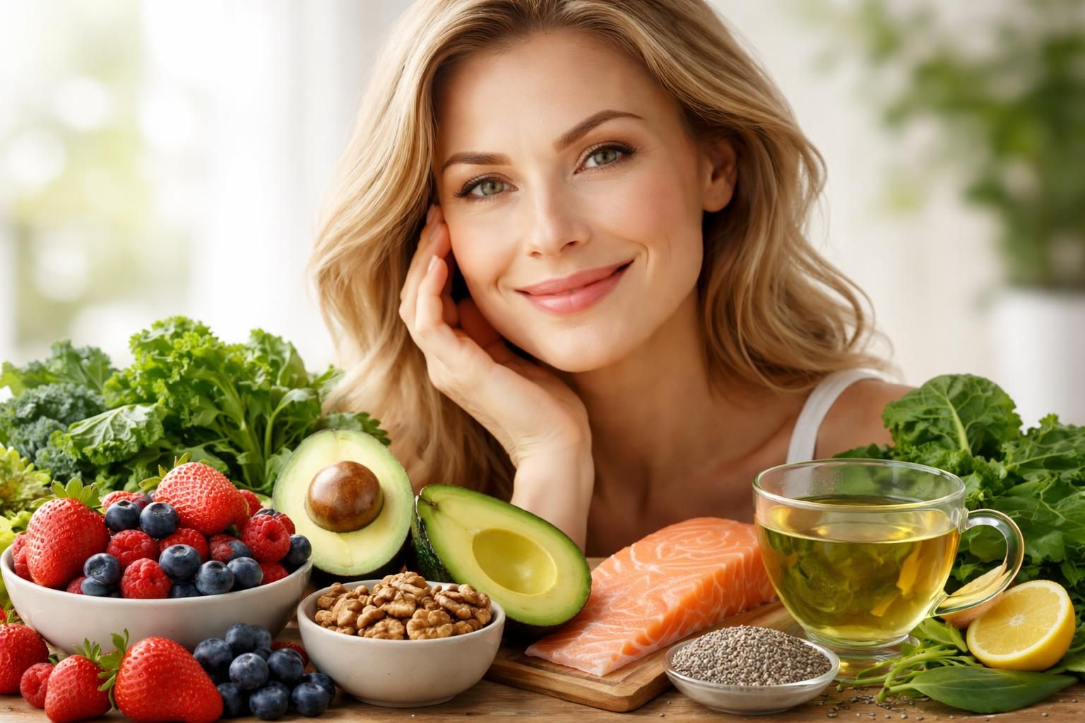découvrez les aliments essentiels pour un visage éclatant et en pleine santé à 46 ans. conseils nutritionnels pour préserver jeunesse et vitalité de votre peau.