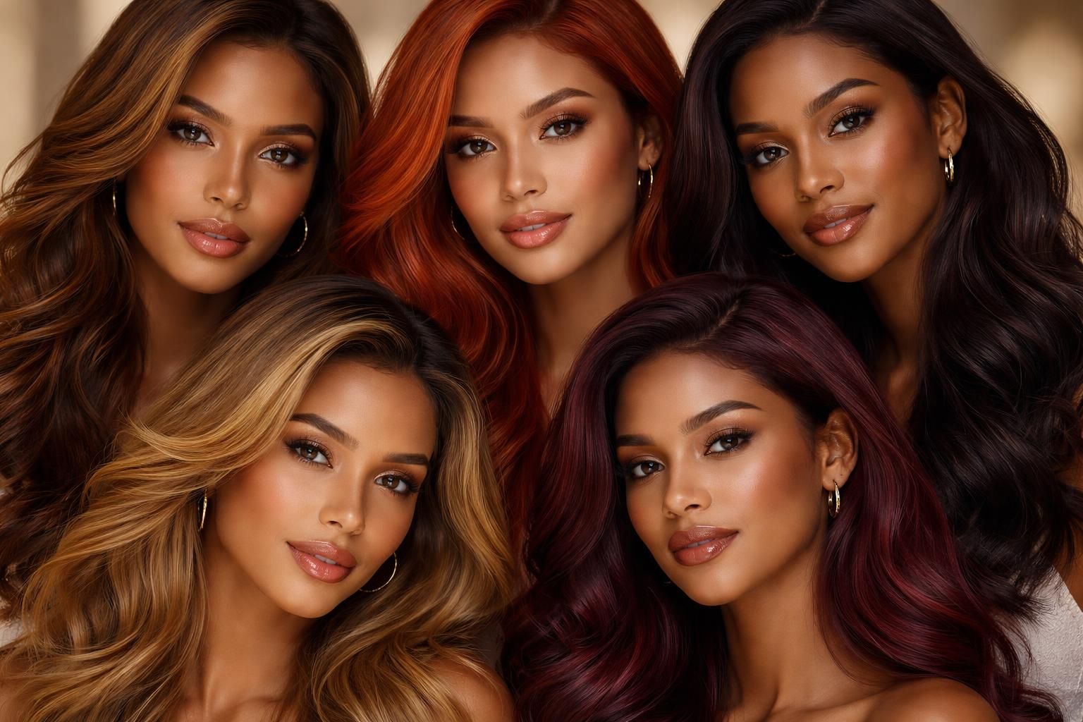 découvrez les couleurs de cheveux idéales pour les peaux mates qui subliment et illuminent naturellement votre visage.