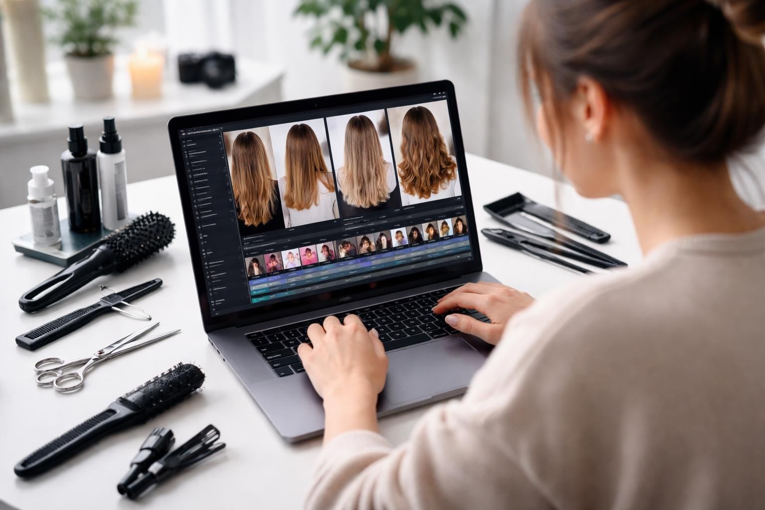 découvrez la méthode simple pour monter des reels coiffure « transformation » sur votre pc portable et créez des vidéos captivantes facilement.