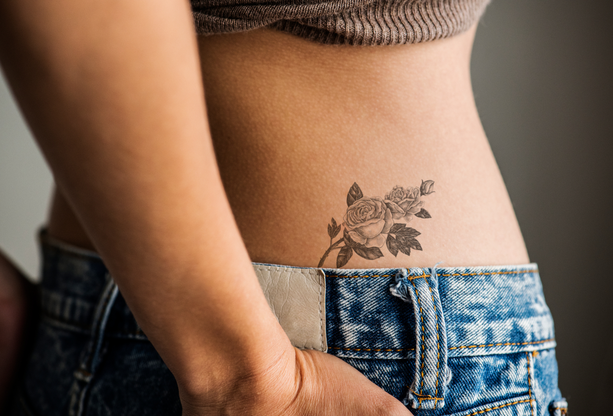 petit tatouage fessier