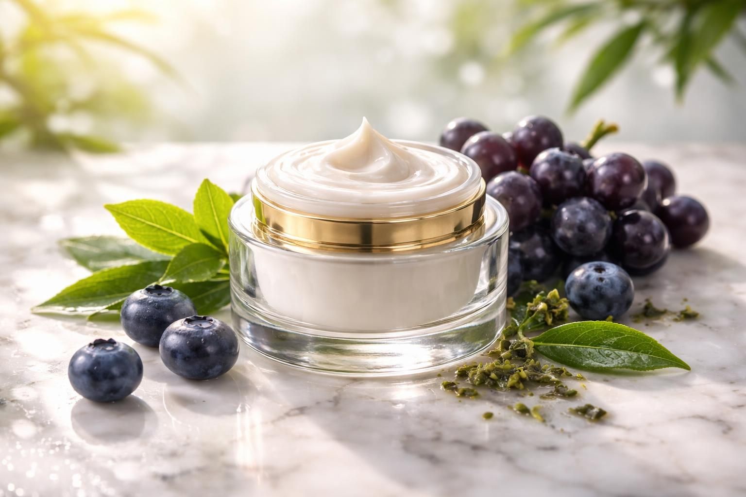 découvrez les bienfaits de la crème aux polyphénols et révélez une peau éclatante, saine et jeune grâce à ses propriétés antioxydantes puissantes.