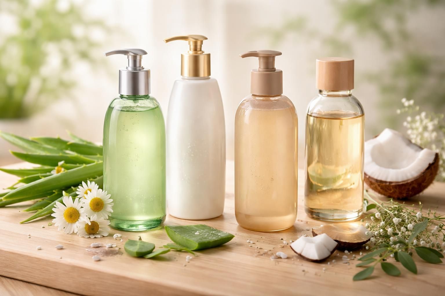découvrez notre sélection de shampoings sans silicone, sans paraben et sans sulfate, pour des cheveux doux, sains et naturels.