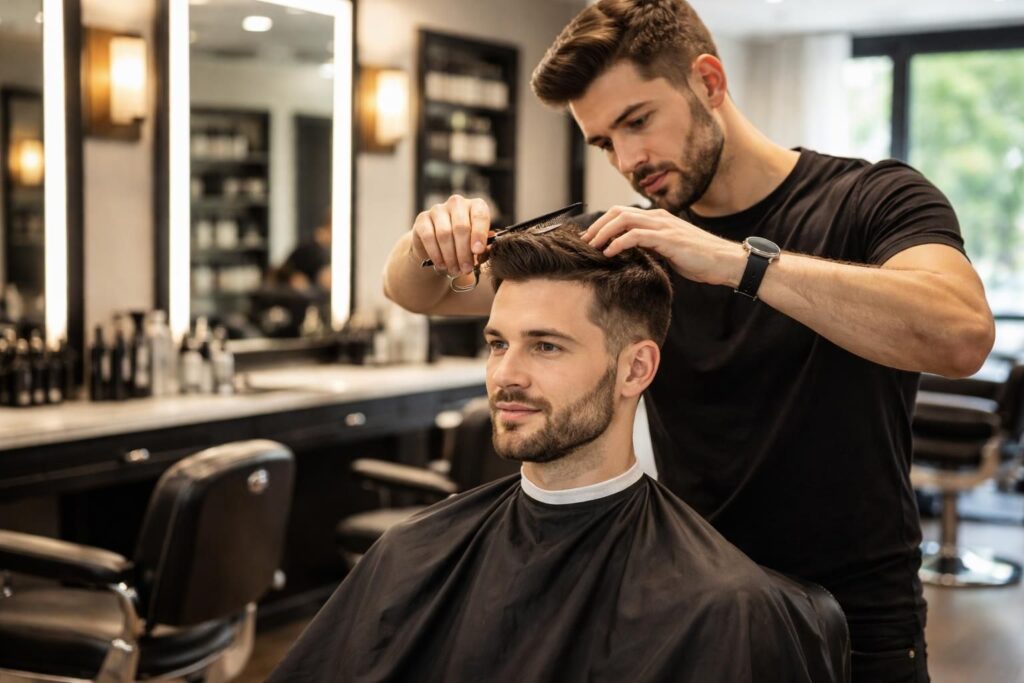 découvrez nos conseils experts pour une coupe de cheveux homme réussie, assurant un résultat professionnel et stylé à chaque visite chez le coiffeur.