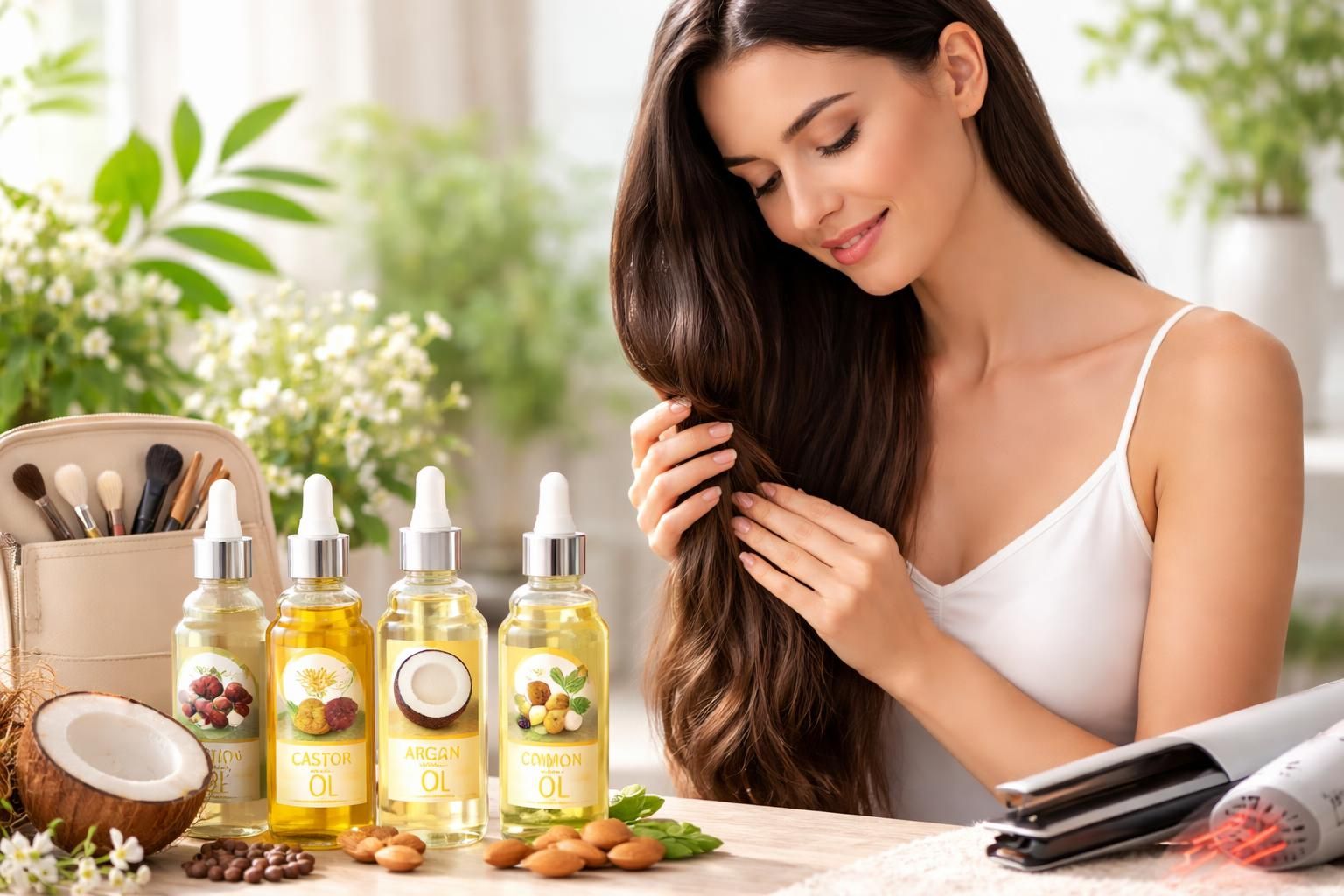 découvrez quelles huiles utiliser pour favoriser la pousse des cheveux et les erreurs courantes à éviter pour des cheveux forts et en bonne santé.