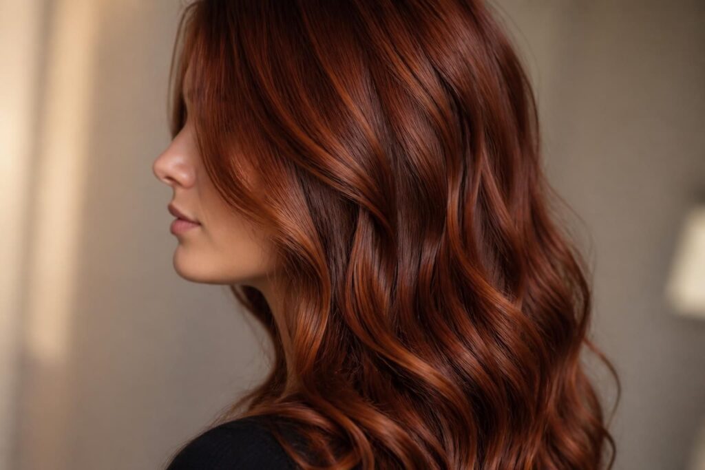 découvrez nos astuces pour réussir une coloration châtain cuivré parfaite sans virer à l’orange, et sublimer votre chevelure avec des reflets naturels et lumineux.