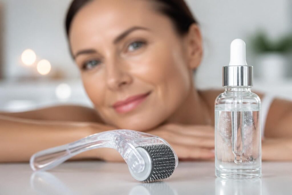 découvrez le rouleau microneedling, un soin innovant qui stimule naturellement la production de collagène pour une peau plus ferme et éclatante.